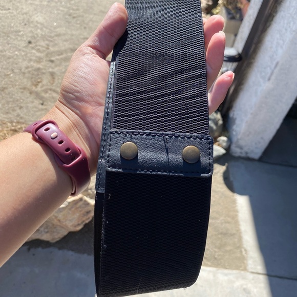 studded dress waist belt - Picture 3 of 4